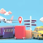 suitcase-surrounded-by-taxis-electric-600nw-1445020916.webp